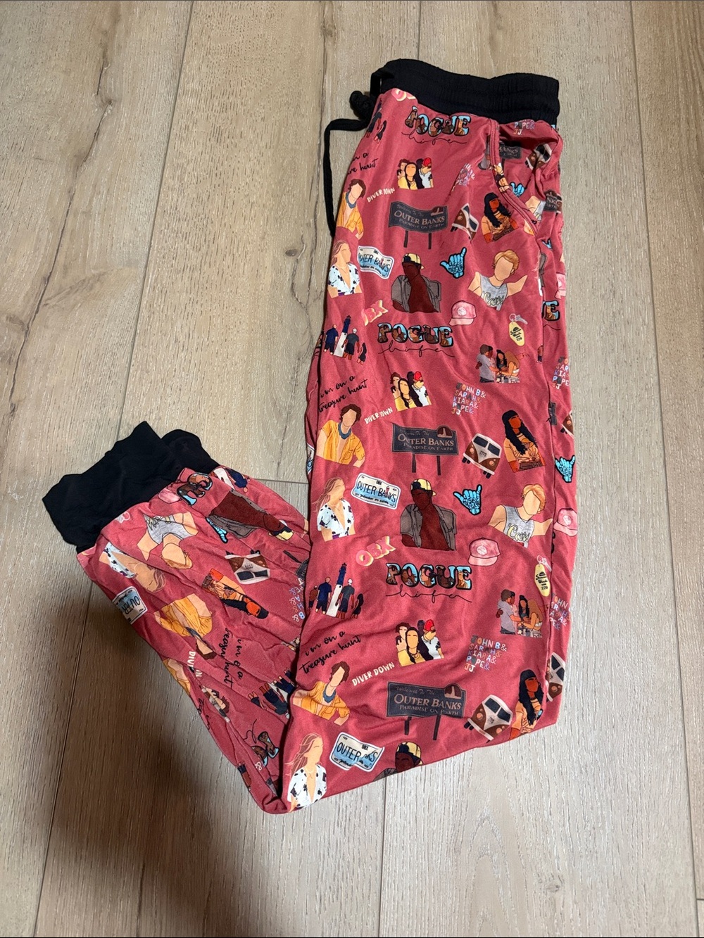 Adult bamboo joggers|Outerbanks print| Adult M